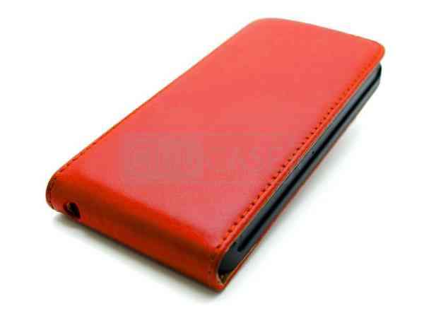Funda Iphone 5 Tipo Libro Roja